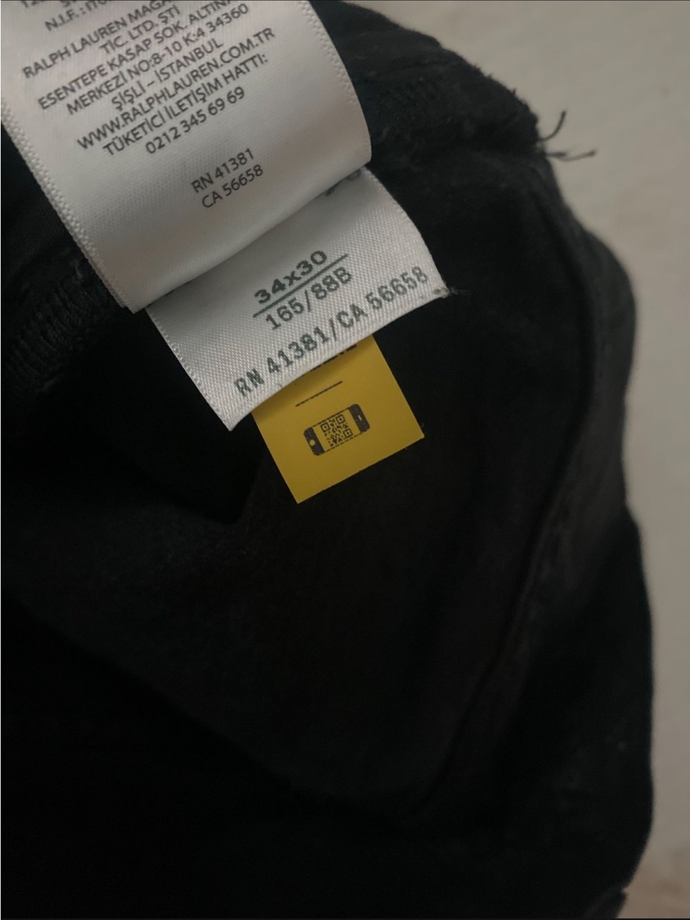 Polo by Ralph Lauren Black Casual Pants